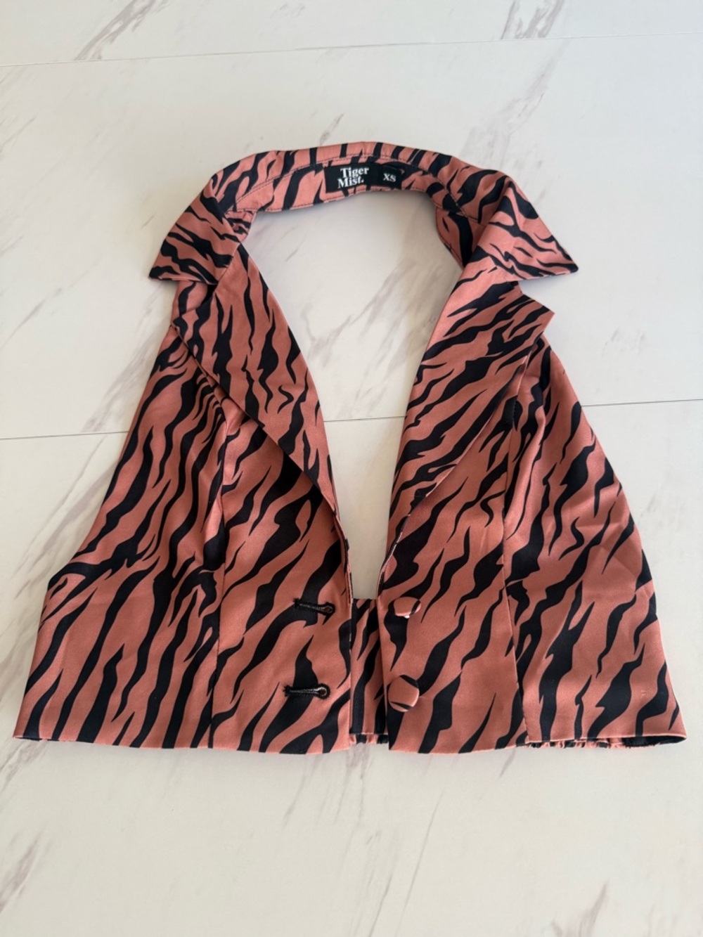 Tiger Mist Black and brown Tiger-halter